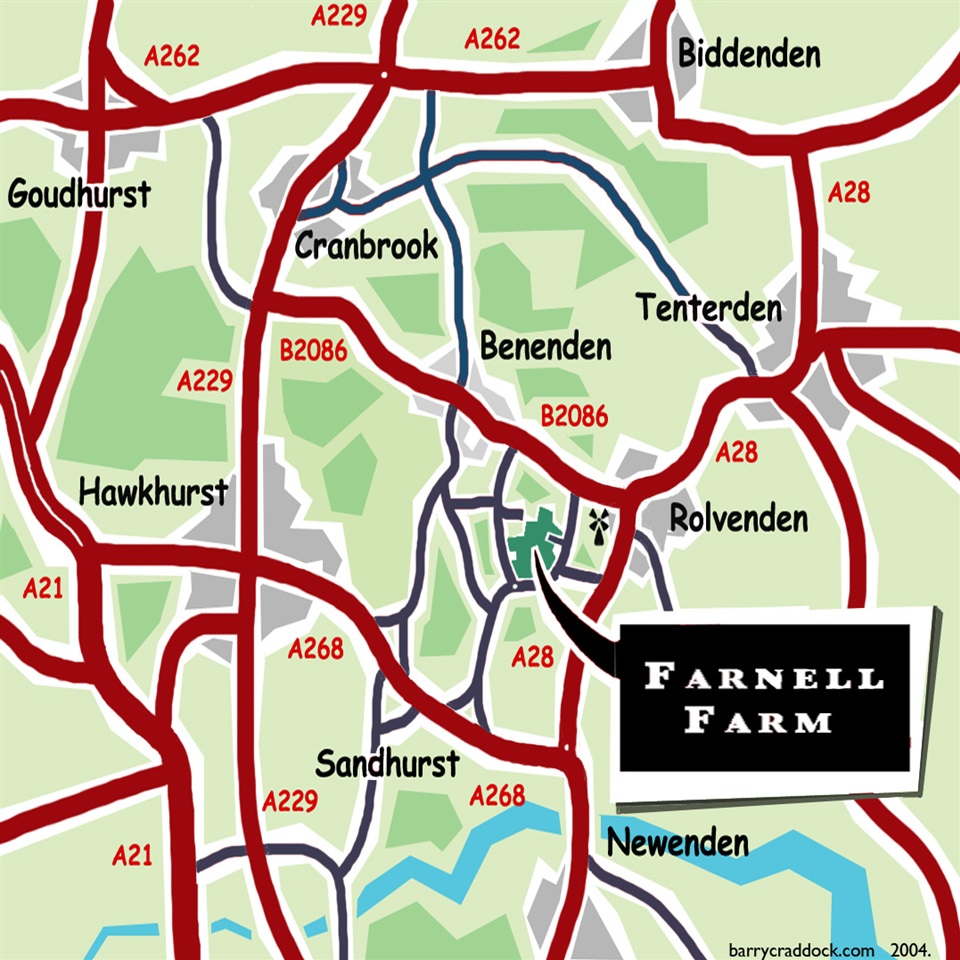 Farnell Farm Map