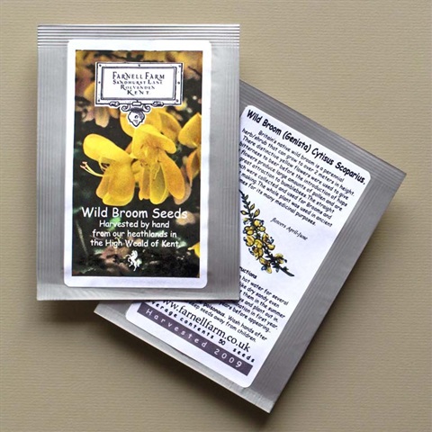 Wild Broom Seed Packets